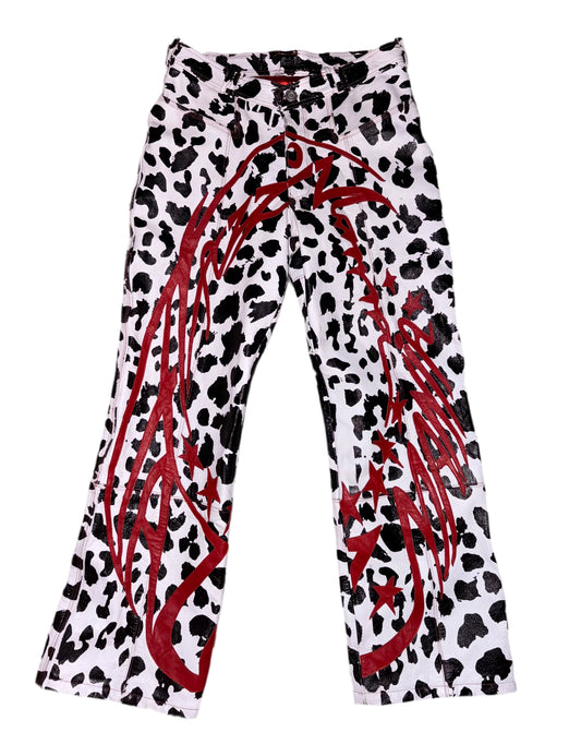 Cheetah Appliqué Pants
